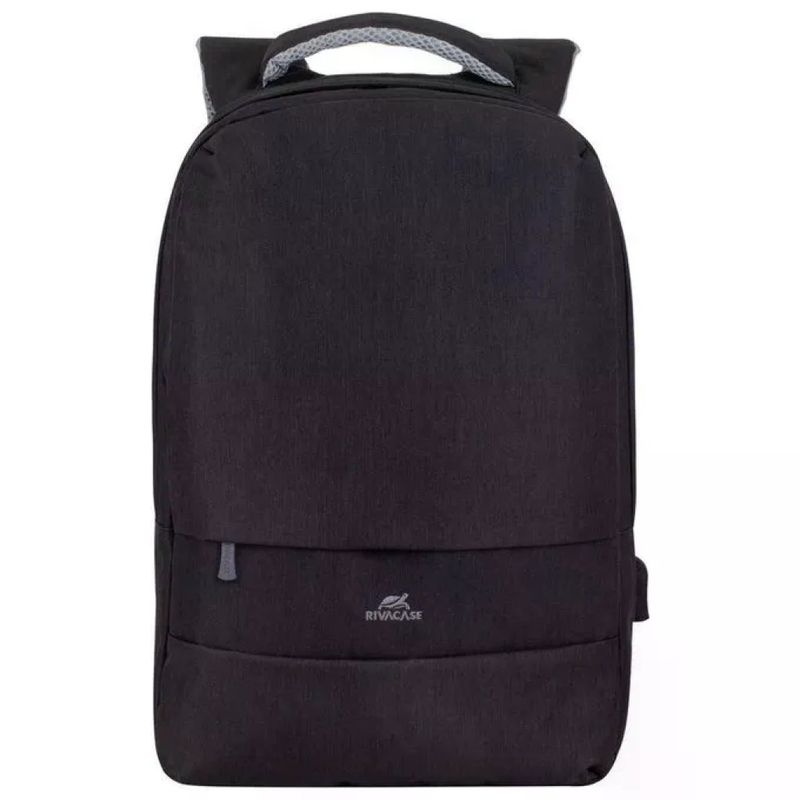 Rivacase 7562 Prater Zaino per Notebook 15.6'' con Porta USB Esterna e Funzione Antifurto colore Nero