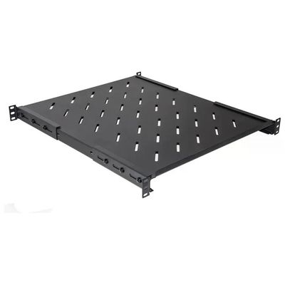 Link LKRIP720N Ripiano Fisso per Armadio Rack 19'' 1U Universale Allungabile 720mm 4 Agganci Portata