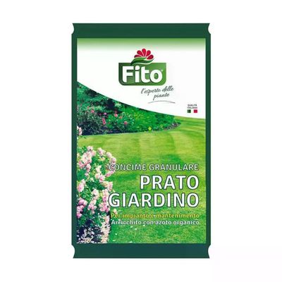 Fito X212001 Concime Granulare Prato e Giardino con Azoto Organico 5 Kg