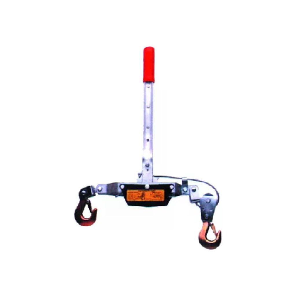 DOC HIT DF-514625 Argano Manuale a Fune 2000 Kg Cavo 5 mm 2,2 m colore Nero