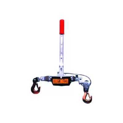 DOC HIT DF-514625 Argano Manuale a Fune 2000 Kg Cavo 5 mm 2,2 m colore Nero