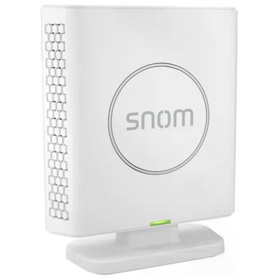 SNOM 00004587 M400 Base DECT per Telefono Cordless VoIP con Supporto fino a 20 Dispositivi e 10