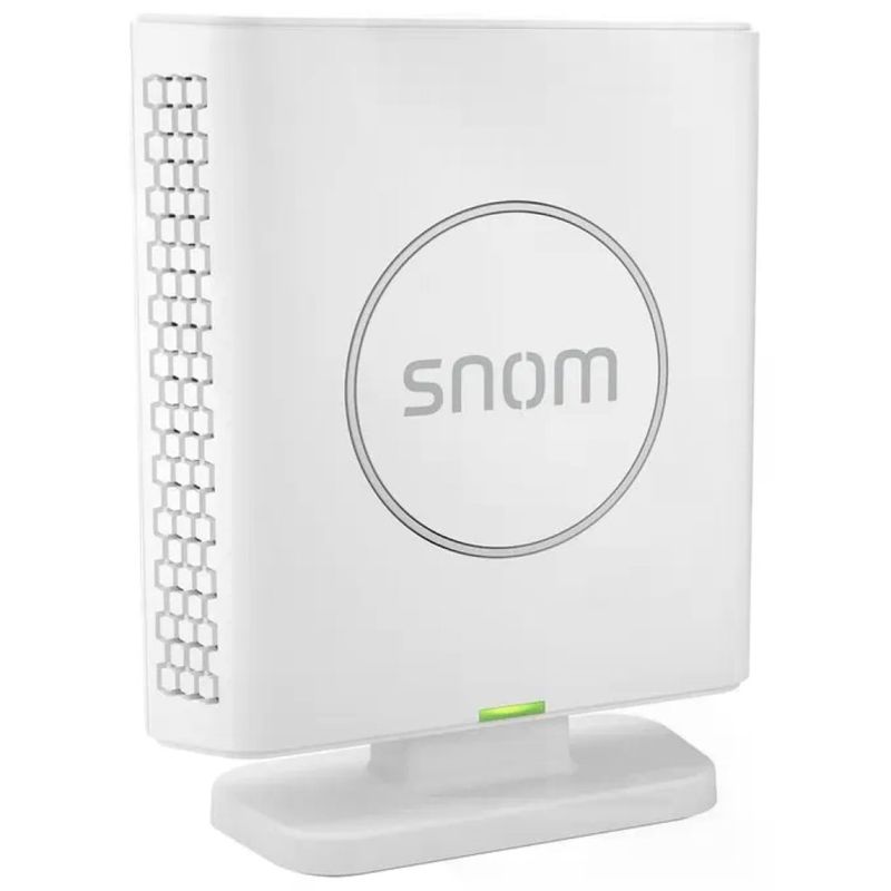SNOM 00004587 M400 Base DECT per Telefono Cordless VoIP con Supporto fino a 20 Dispositivi e 10
