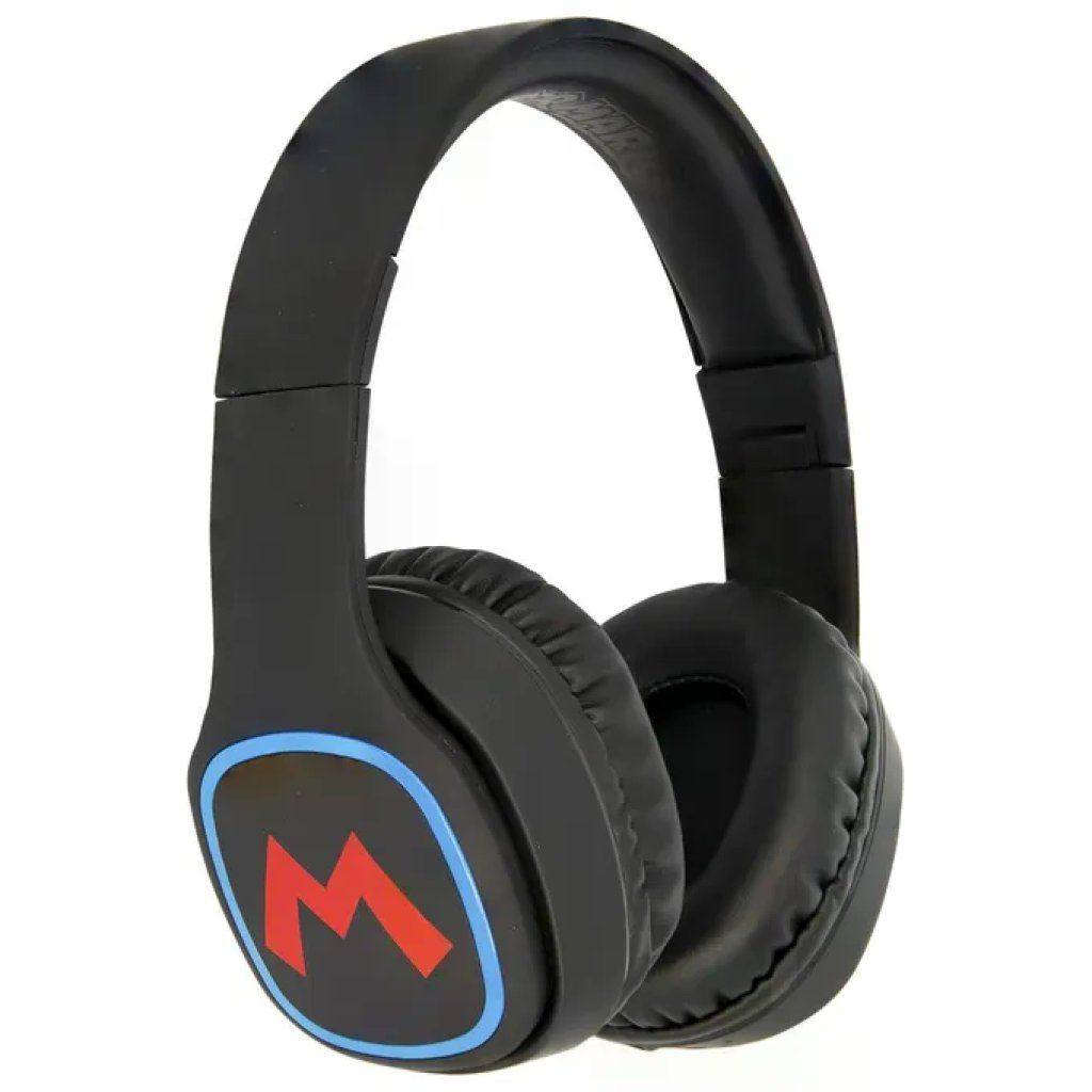 4SIDE OTL Technologies SM0698 Super Mario Icon Cuffie Bluetooth Wireless Pieghevoli per Bambini 30h 4SIDE OTL Technologies SM0698 Super Mario Icon Cuffie Bluetooth Wireless Pieghevoli per Bambini 30h