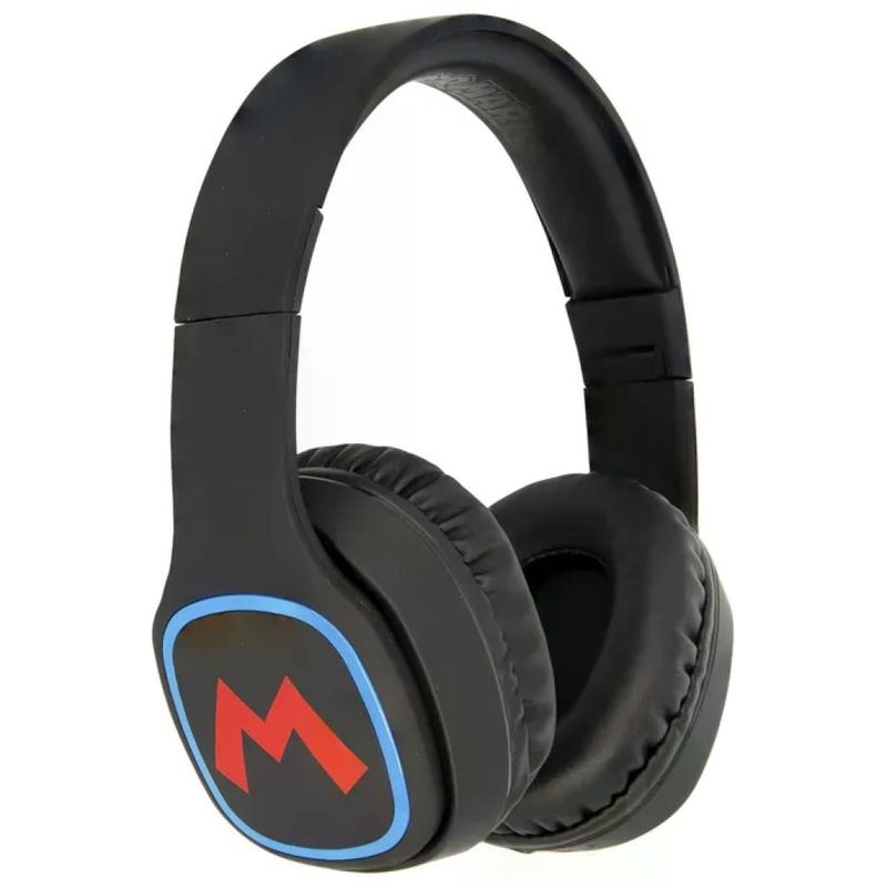 4SIDE OTL Technologies SM0698 Super Mario Icon Cuffie Bluetooth Wireless Pieghevoli per Bambini 30h 4SIDE OTL Technologies SM0698 Super Mario Icon Cuffie Bluetooth Wireless Pieghevoli per Bambini 30h