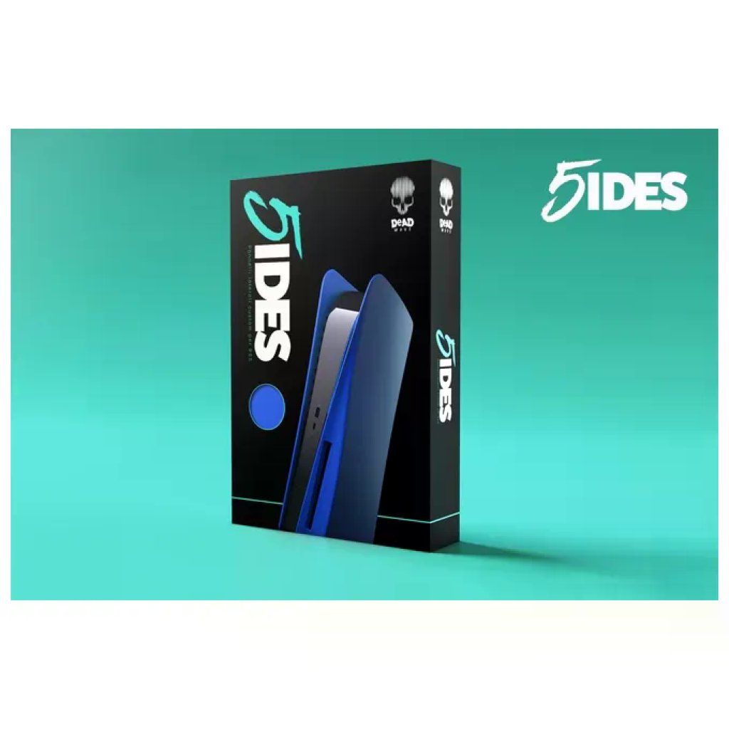 4Side Cover Laterale per PlayStation5 Disk Blu 4Side Cover Laterale per PlayStation5 Disk Blu
