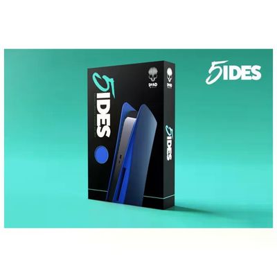 4Side Cover Laterale per PlayStation5 Disk Blu