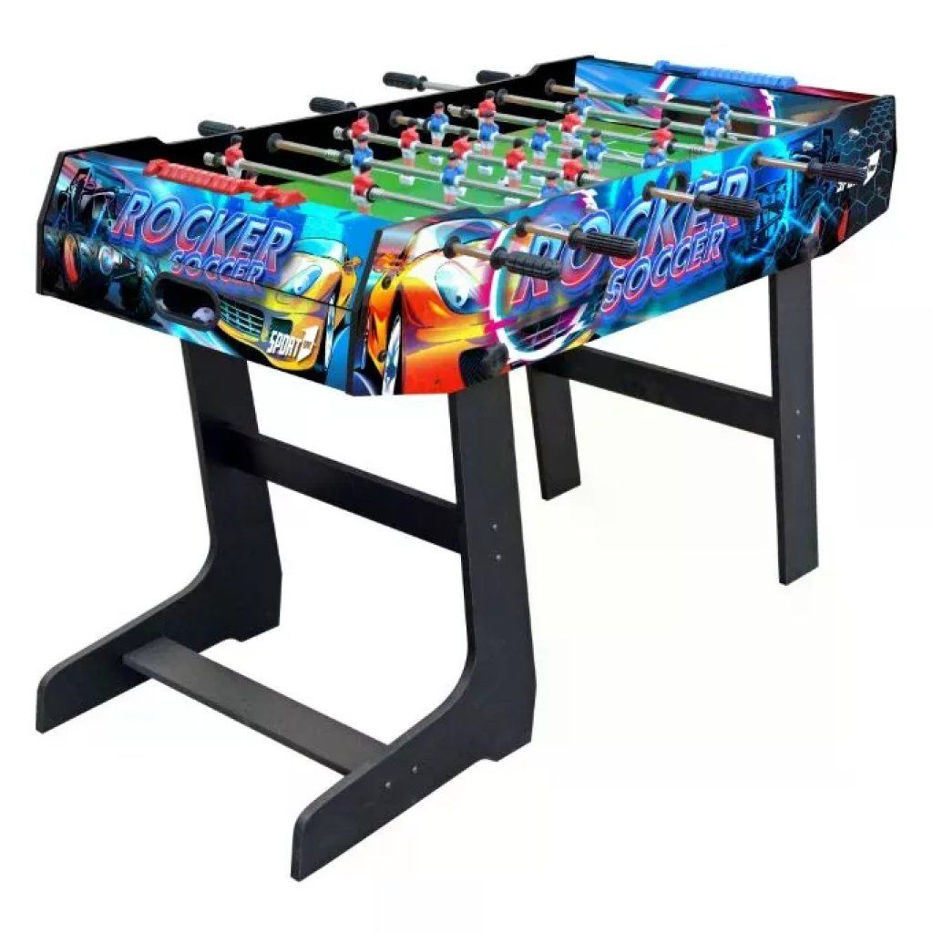 Mandelli 706200261 SPORT ONE Calciobalilla Ribaltabile 11 vs 11 con Aste Telescopiche e Segnapunti Incluso Mandelli 706200261 SPORT ONE Calciobalilla Ribaltabile 11 vs 11 con Aste Telescopiche e Segnapunti Incluso