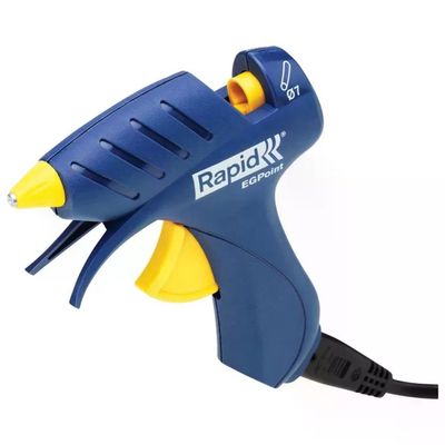Rapid 5000423 EG Point Pistola Termoincollante Cordless 7 mm 80 W colore Grigio
