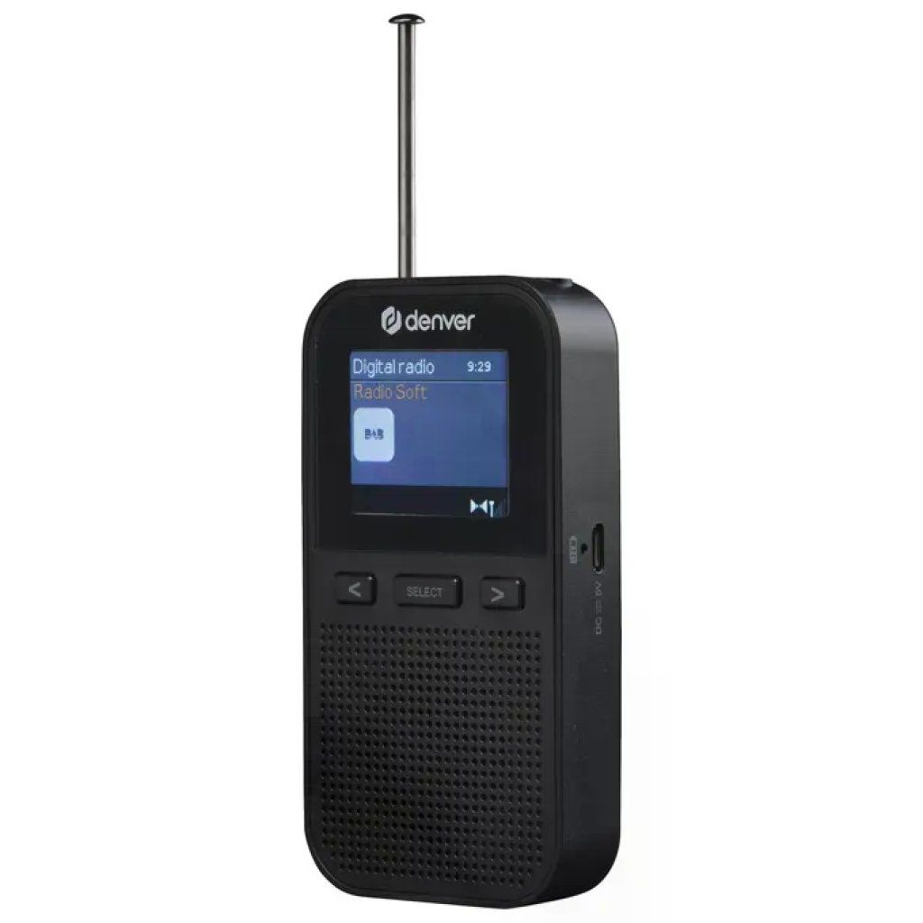 Denver DAH-126 Radio Portatile DAB+ FM Digitale Batteria 1800 mAh 8h Display LCD 1 Denver DAH-126 Radio Portatile DAB+ FM Digitale Batteria 1800 mAh 8h Display LCD 1
