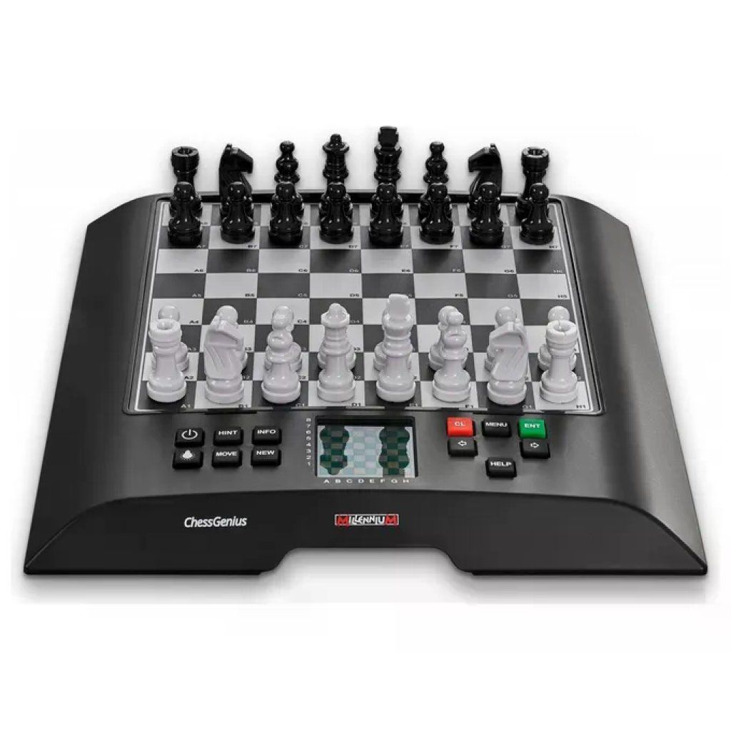 MILLENNIUM 2000 MILLENNIUM M810 Chess Genius Scacchiera elettronica con software ChessGenius oltre 2000 ELO 20x20 MILLENNIUM 2000 MILLENNIUM M810 Chess Genius Scacchiera elettronica con software ChessGenius oltre 2000 ELO 20x20