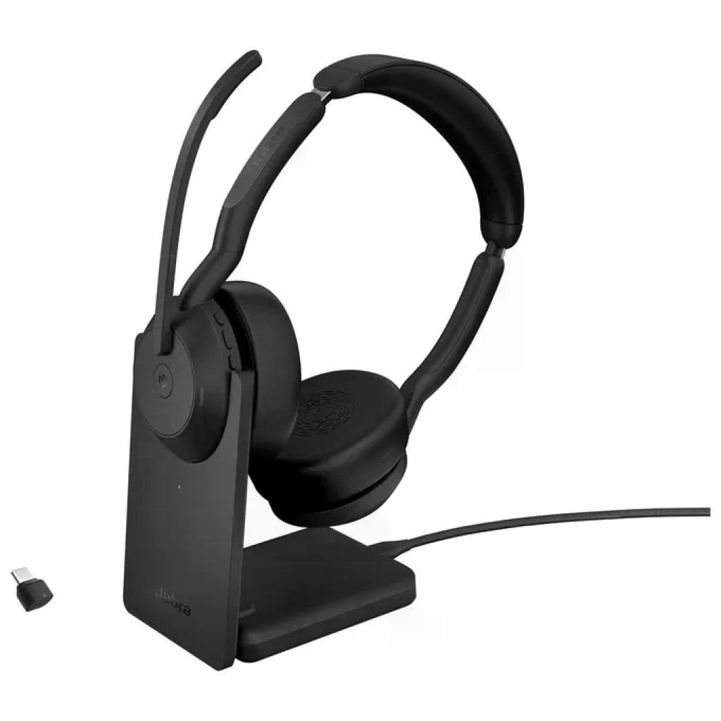 Jabra 25599-999-889 Evolve2 55 Auricolare Wireless Bluetooth 5.2 USB Jabra 25599-999-889 Evolve2 55 Auricolare Wireless Bluetooth 5.2 USB