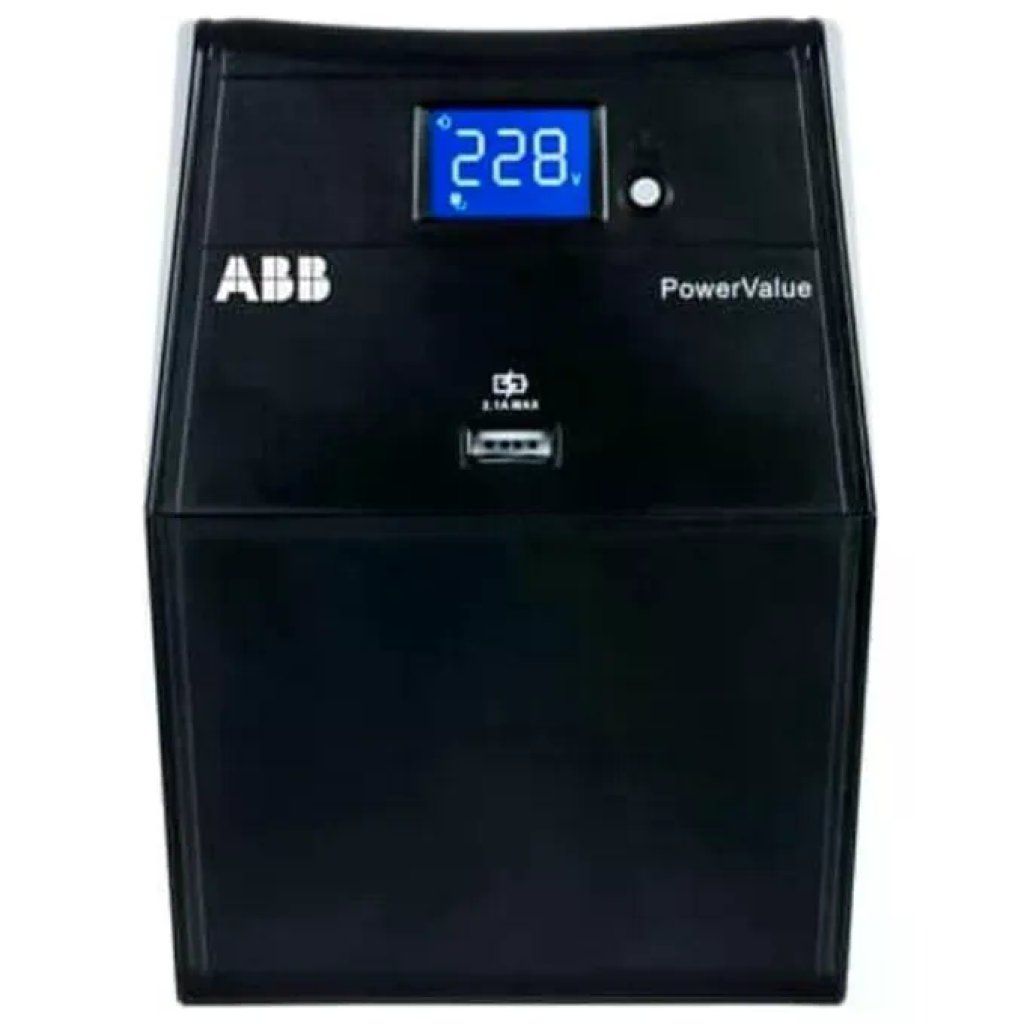 ABB 4NWP100172R0001 PowerValue 11LI UP Gruppo di continuita' Line Interactive 1 kVA 600 W 6 prese AC ABB 4NWP100172R0001 PowerValue 11LI UP Gruppo di continuita' Line Interactive 1 kVA 600 W 6 prese AC