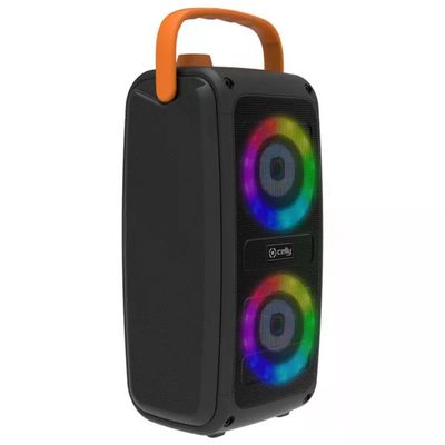 Celly KIDSPARTYRGB Cassa Bluetooth da Festa 20W Wireless Karaoke Microfono Luci RGB MicroSD colore Nero Celly KIDSPARTYRGB Cassa Bluetooth da Festa 20W Wireless Karaoke Microfono Luci RGB MicroSD colore Nero