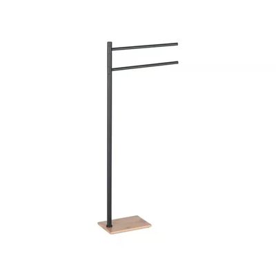 Gedy TA31 41 TANIA Piantana porta asciugamani a 2 bracci in Bamboo e Nero colore Bamboo e Nero Gedy TA31 41 TANIA Piantana porta asciugamani a 2 bracci in Bamboo e Nero colore Bamboo e Nero