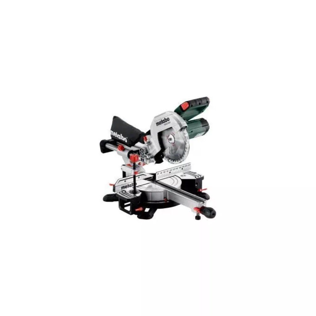 Metabo KGS 216 M Sega Troncatrice con Trazione 1200 W Lama 216 mm Precision Cut Line 305x70 mm 5000 rpm