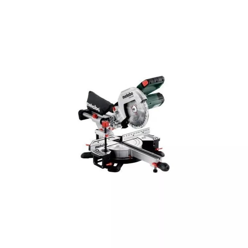 Metabo KGS 216 M Sega Troncatrice con Trazione 1200 W Lama 216 mm Precision Cut Line 305x70 mm 5000 rpm