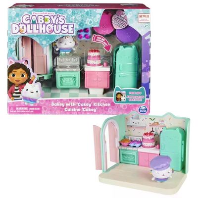 Spin Master Gabby's Dollhouse La Cucina di Gattino Dolcetto