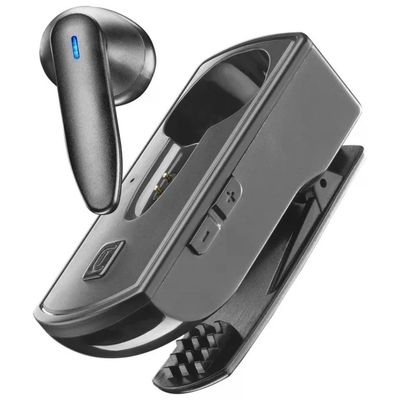 Cellularline BTCLIPPROK Clip Pro Auricolare Mono Bluetooth In-ear con Base di Ricarica e Clip Bluetooth 5 Cellularline BTCLIPPROK Clip Pro Auricolare Mono Bluetooth In-ear con Base di Ricarica e Clip Bluetooth 5