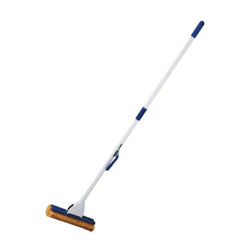 Apex 10081 Squizzo Classic Lavapavimenti con Spugna 32cm Struttura in Acciaio Meccanismo a Leva e Rulli