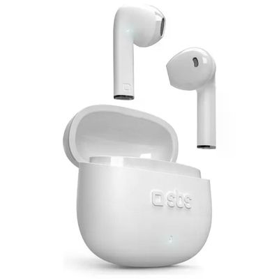 Sbs TWS One Color White Auricolari TWS Base di Ricarica da 300mAh Bianco