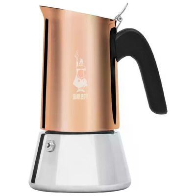 Bialetti 0007285-CN Venus Caffettiera Acciaio Inossidabile 6 Tazze Adatta a Induzione colore Bronzo Bialetti 0007285-CN Venus Caffettiera Acciaio Inossidabile 6 Tazze Adatta a Induzione colore Bronzo