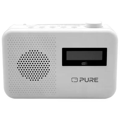 Pure 252518 Elan One2 Radio Portatile DAB+ FM Bluetooth 5.1 Display LCD 10 Tasti Memoria colore Bianco Pure 252518 Elan One2 Radio Portatile DAB+ FM Bluetooth 5.1 Display LCD 10 Tasti Memoria colore Bianco