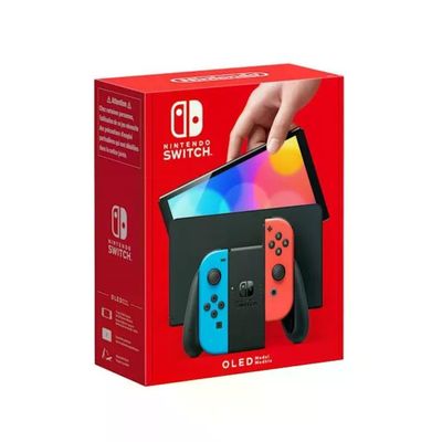 Nintendo 10007455 Switch OLED Neon Rosso-Blu Console Portatile Schermo 7 pollici 64 GB Nintendo 10007455 Switch OLED Neon Rosso-Blu Console Portatile Schermo 7 pollici 64 GB