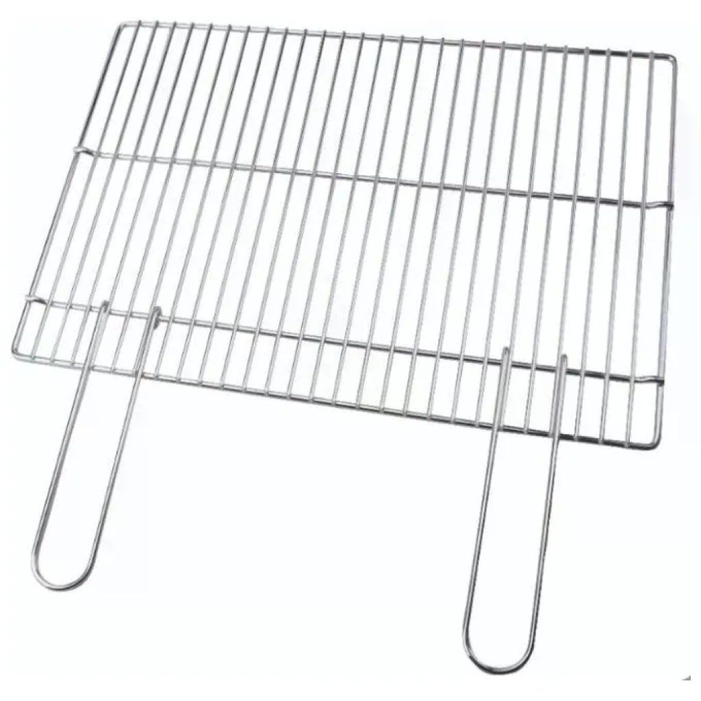 Sandrigarden Graticola Acciaio con Manici Richiudibili 570x400mm Sandrigarden Graticola Acciaio con Manici Richiudibili 570x400mm
