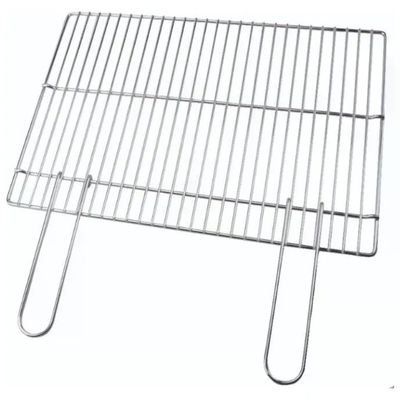 Sandrigarden Graticola Acciaio con Manici Richiudibili 570x400mm