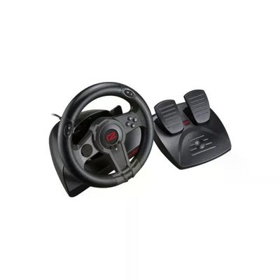 Ready2Gaming R2GNSWRACINGWHEEL Volante da Corsa per Nintendo Switch cablato 180° con pedaliera 2 pedali colore