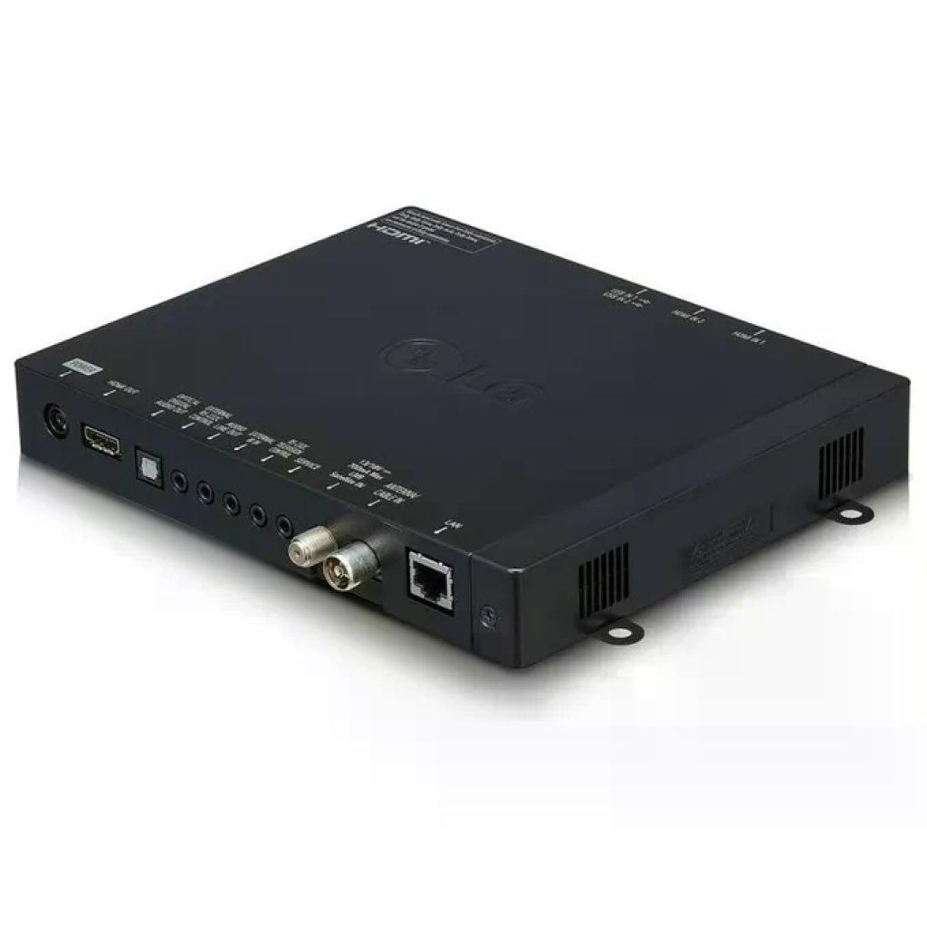 LG STB-6500 Smart TV Box webOS 5.0 4K Ultra HD Wi-Fi Ethernet Bluetooth Tuner DVB-T2-C-S2 colore Nero LG STB-6500 Smart TV Box webOS 5.0 4K Ultra HD Wi-Fi Ethernet Bluetooth Tuner DVB-T2-C-S2 colore Nero