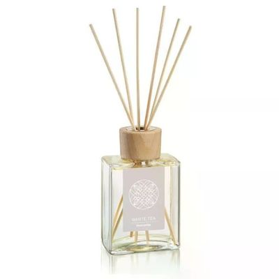 Tescoma 906625 Fancy Home Diffusore di Essenza Te' Bianco 200 ml con 9 Bastoncini Rattan