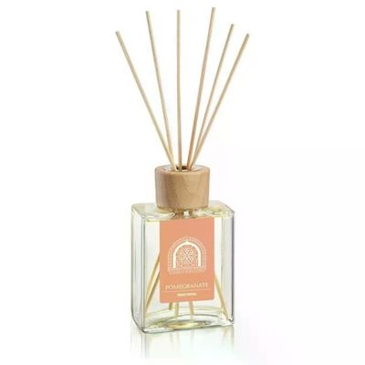 Tescoma 906626 Fancy Home Diffusore di Essenza Melograno a Bastoncini 200 ml 9 Bastoncini Rattan colore