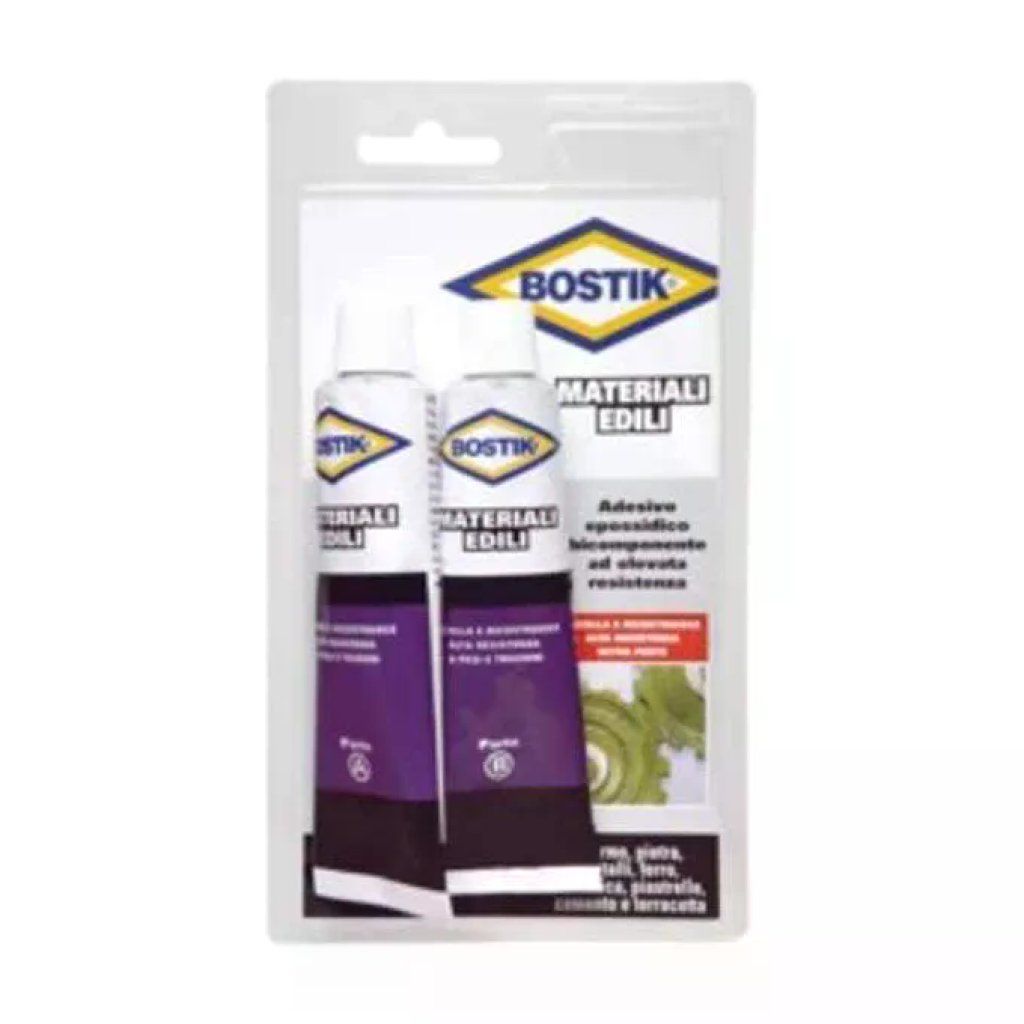 Bostik Adesivo Bicomponente Edilizia 130gr Bostik Adesivo Bicomponente Edilizia 130gr
