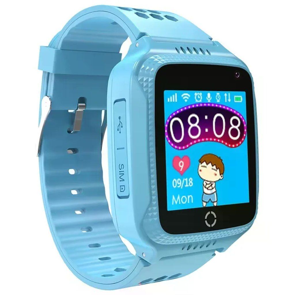 Celly KIDSWATCH Smartwatch per Bambini 1.44'' Fotocamera Bluetooth IP67 96h colore Azzurro