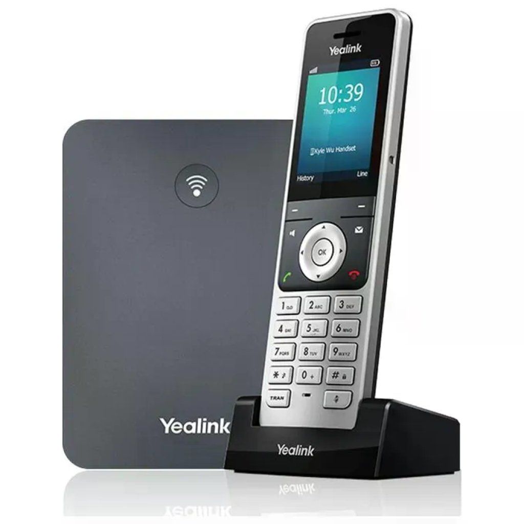 Yealink W76P Telefono IP DECT SIP 20 Linee 10 Account VoIP Display TFT 2
