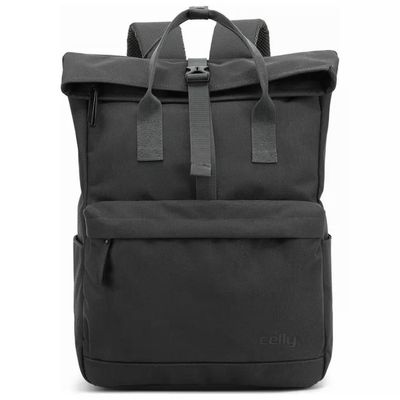 Celly VENTUREPACKBK Zaino da viaggio con scomparto per notebook fino a 15