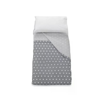 Italbaby COMPLETO Starlette Set Lenzuola Lettino 3 Pezzi 100% Cotone colore Grigio Italbaby COMPLETO Starlette Set Lenzuola Lettino 3 Pezzi 100% Cotone colore Grigio