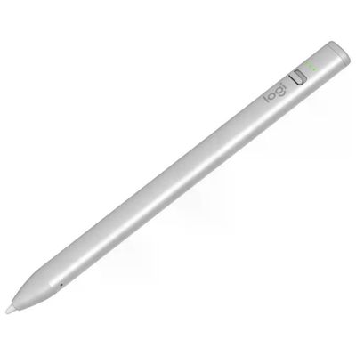 Logitech F00012 Crayon Stilo Digitale per iPad USB-C Tecnologia Apple Pencil 7 ore autonomia colore Argento Logitech F00012 Crayon Stilo Digitale per iPad USB-C Tecnologia Apple Pencil 7 ore autonomia colore Argento