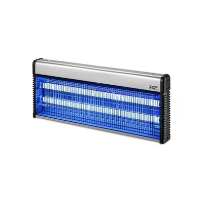 Plein Air EI-40 ZAP Elettroinsetticida a Scarica Elettrica 2 Lampade Attiniche 150 m² colore Grigio e Nero Plein Air EI-40 ZAP Elettroinsetticida a Scarica Elettrica 2 Lampade Attiniche 150 m² colore Grigio e Nero