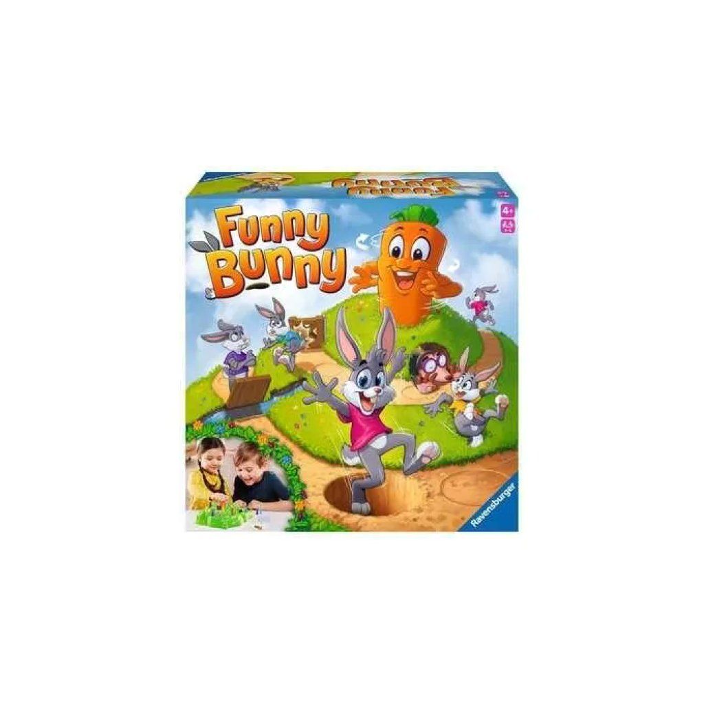 Ravensburger 209491 Funny Bunny Gioco da Tavolo 2-4 Giocatori Eta' 4+ anni