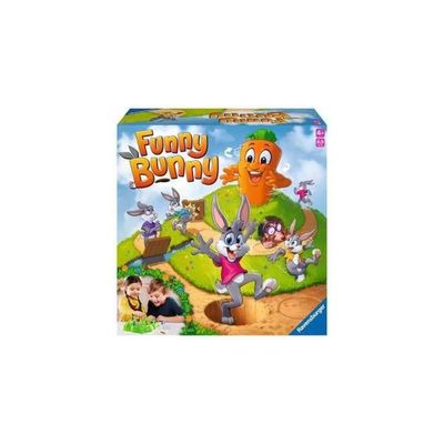 Ravensburger 209491 Funny Bunny Gioco da Tavolo 2-4 Giocatori Eta' 4+ anni Ravensburger 209491 Funny Bunny Gioco da Tavolo 2-4 Giocatori Eta' 4+ anni