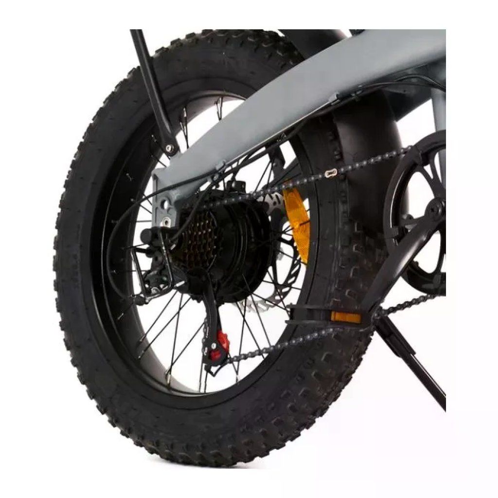Nilox ZM9SPJ40009 Pneumatico Posteriore per eBike J4 e J4 Plus 20''x4'' colore Nero