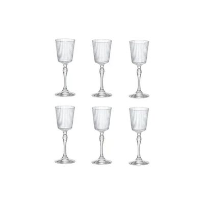 Bormioli Rocco 93988 America 20s Calici Cordial Confezione 6 Pezzi 8 cl colore Trasparente