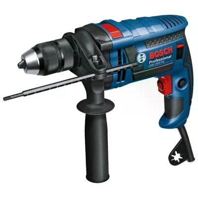 Bosch 0 601 228 200 GSB 1600 RE Trapano Battente con Percussione 701 W Mandrino Autoserrante 13 mm