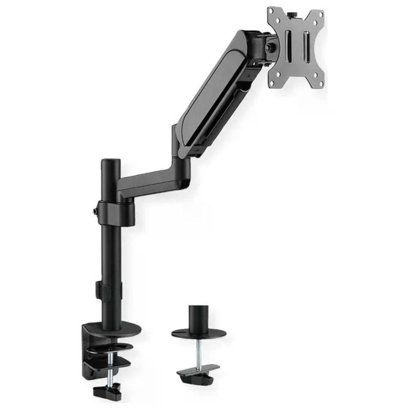 VALUE 17991181 – Braccio singolo per monitor VESA 75/100, fino a 9 kg, nero