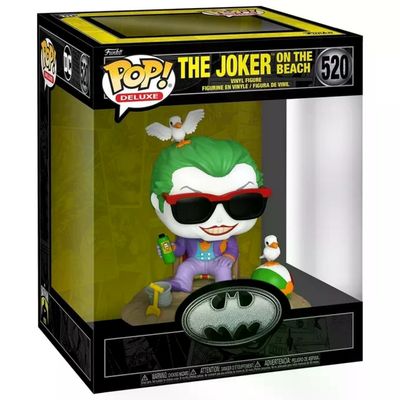 Funko 80682 Pop! Deluxe Figura in Vinile The Joker (Beach) 9 cm colore Multicolore Funko 80682 Pop! Deluxe Figura in Vinile The Joker (Beach) 9 cm colore Multicolore