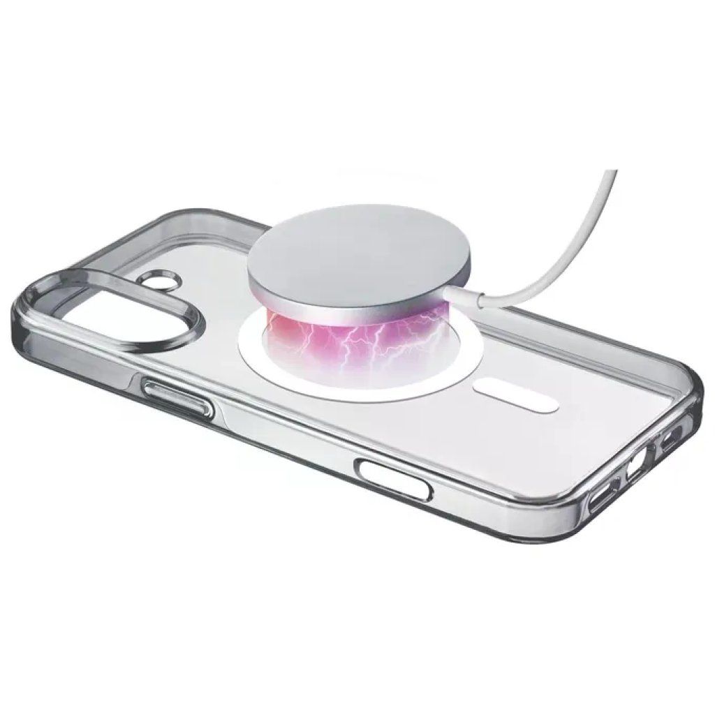 Cellularline GLOSSMAGIPH16T Gloss Mag Cover Compatibile con Apple MagSafe Resistente alle cadute e agli urti Cellularline GLOSSMAGIPH16T Gloss Mag Cover Compatibile con Apple MagSafe Resistente alle cadute e agli urti