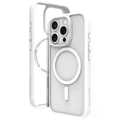 Dbramante1928 GN61WH006372 Grenen Custodia Bumper in Plastica Riciclata 100% Compatibile MagSafe e Ricarica Dbramante1928 GN61WH006372 Grenen Custodia Bumper in Plastica Riciclata 100% Compatibile MagSafe e Ricarica